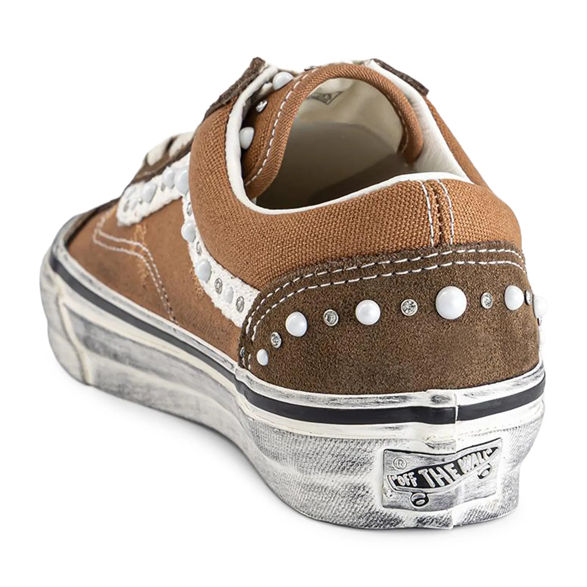 Detailed View of Vans Pearlised Pack Cocoa Brown Old Skool 36LX VN000E8VFST1